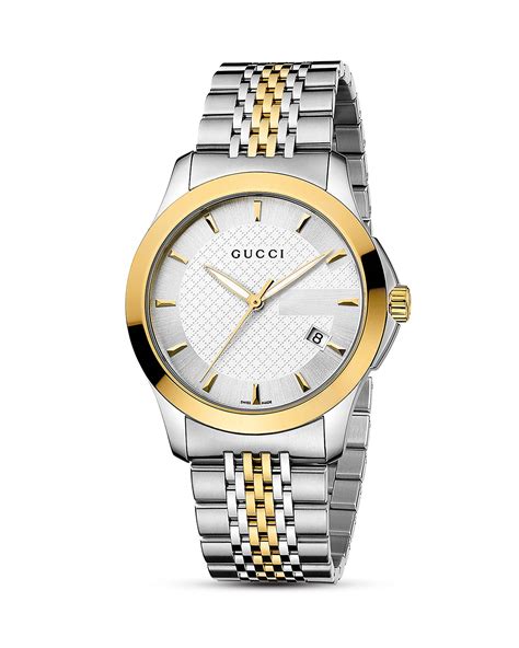 gucci 38mm gold timeless watch.